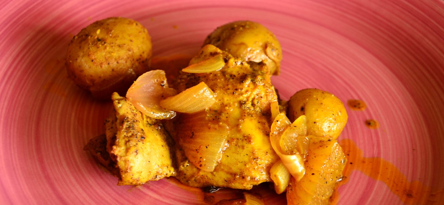 Tangy Chicken Potato Roast