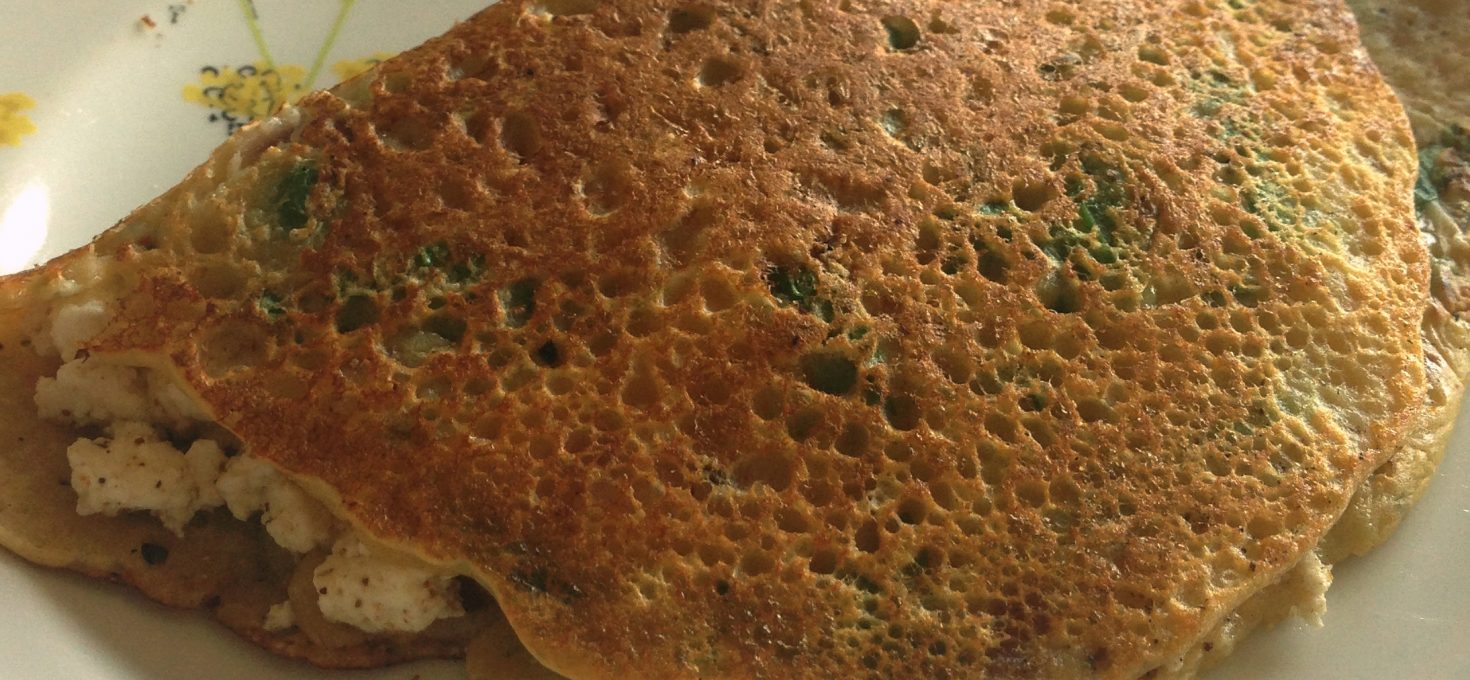 Besan ka Cheela – Gram flour pancakes