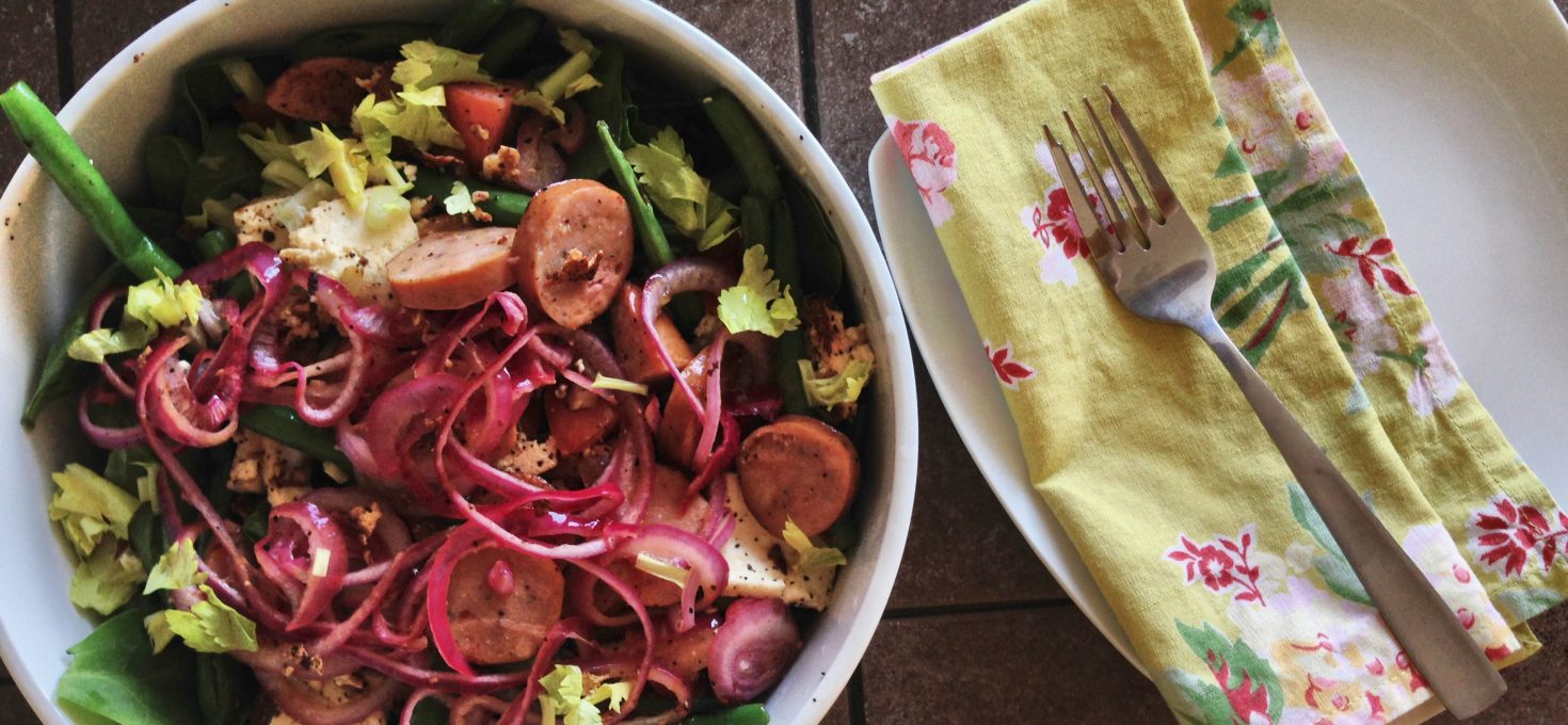 Garden fresh salad