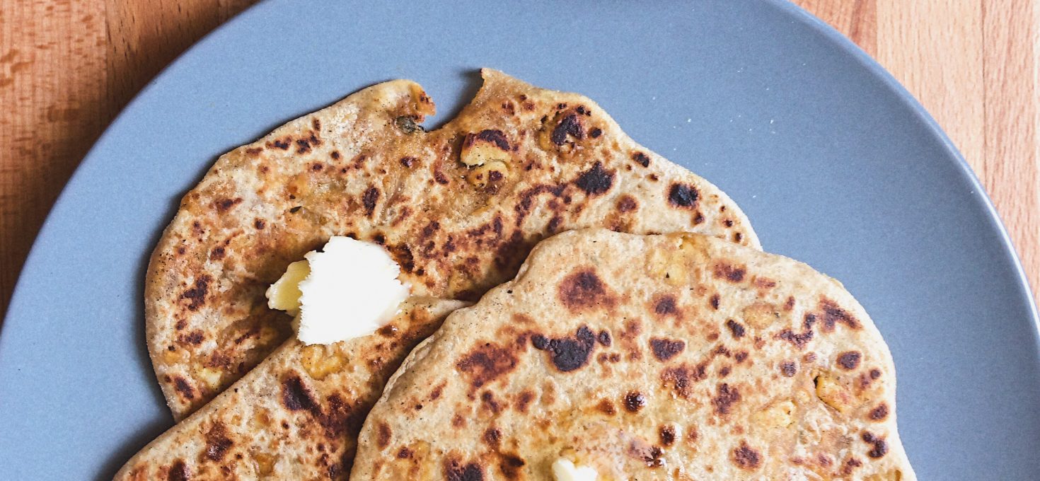 Crispy Paneer Paratha
