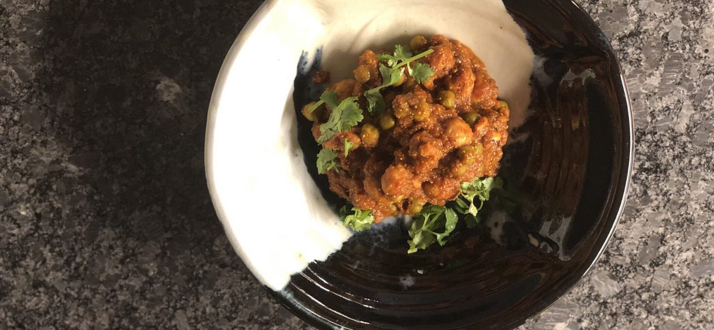 Matar Makhane – Puffed Lotus Seeds with Green Peas