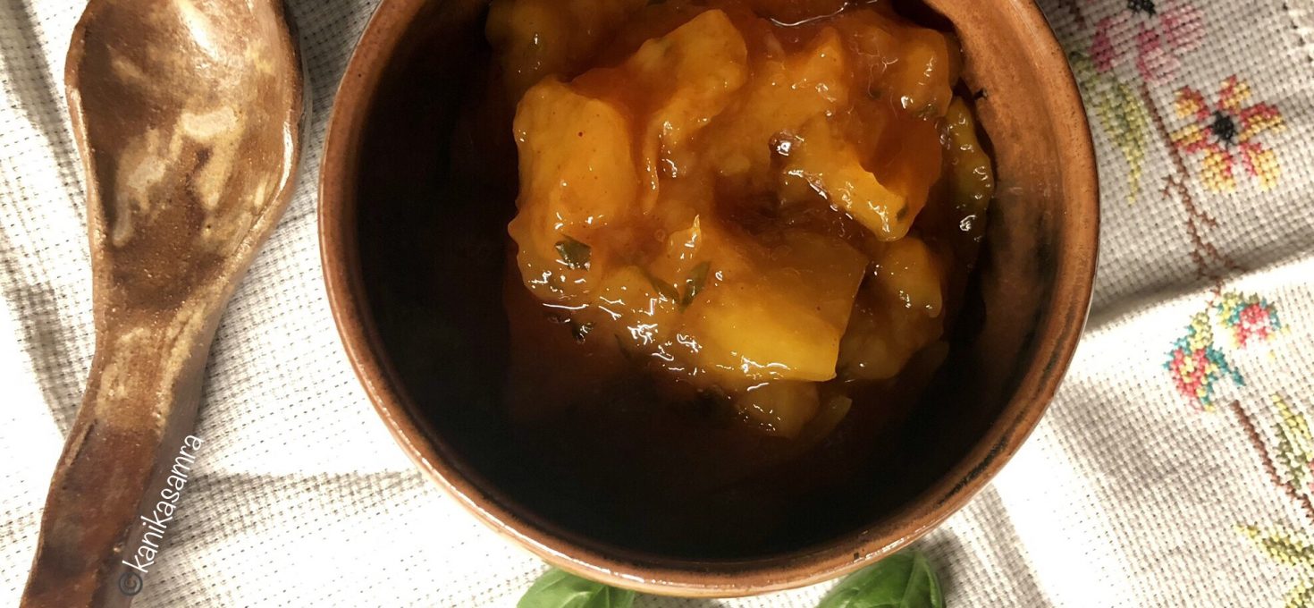 Mango Basil Chutney