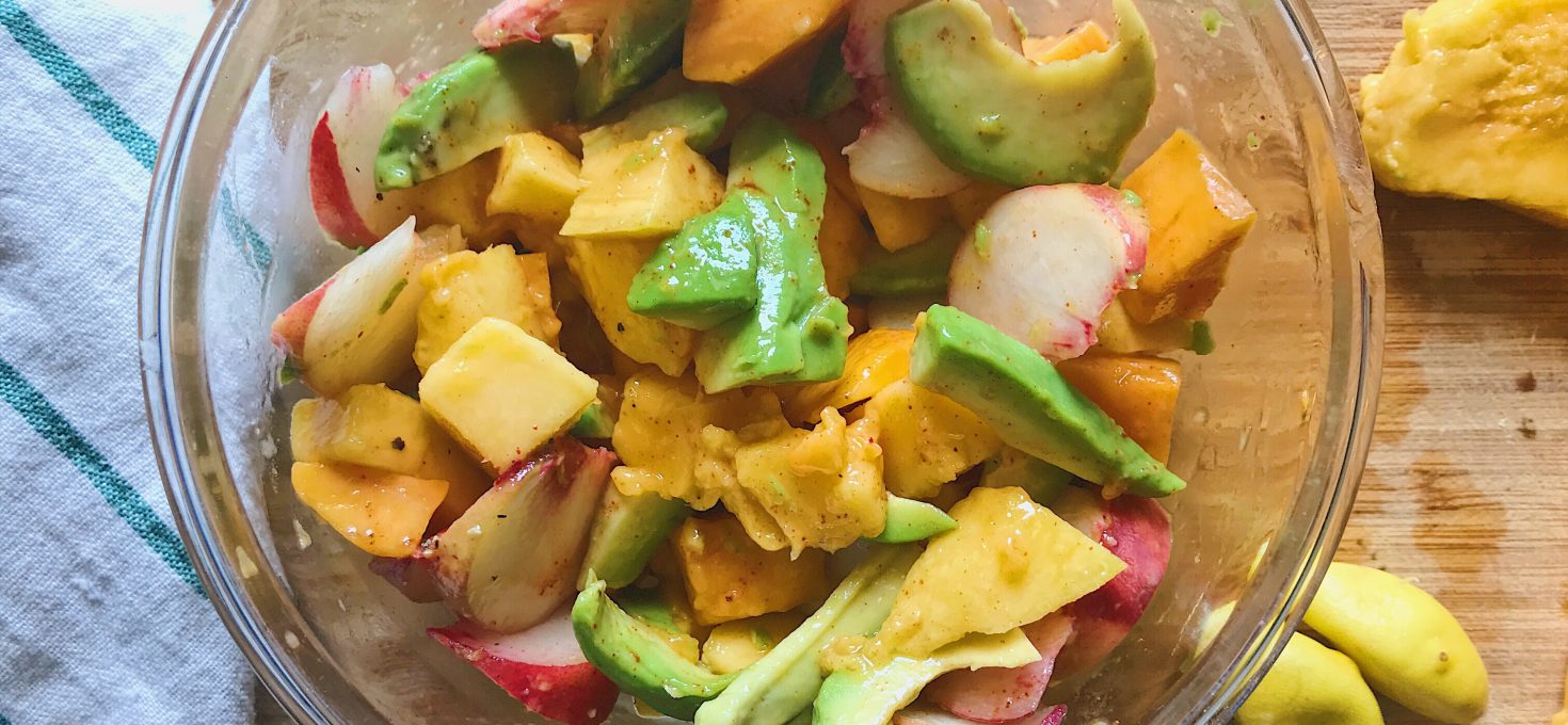 Mango Avocado Fruit Salad
