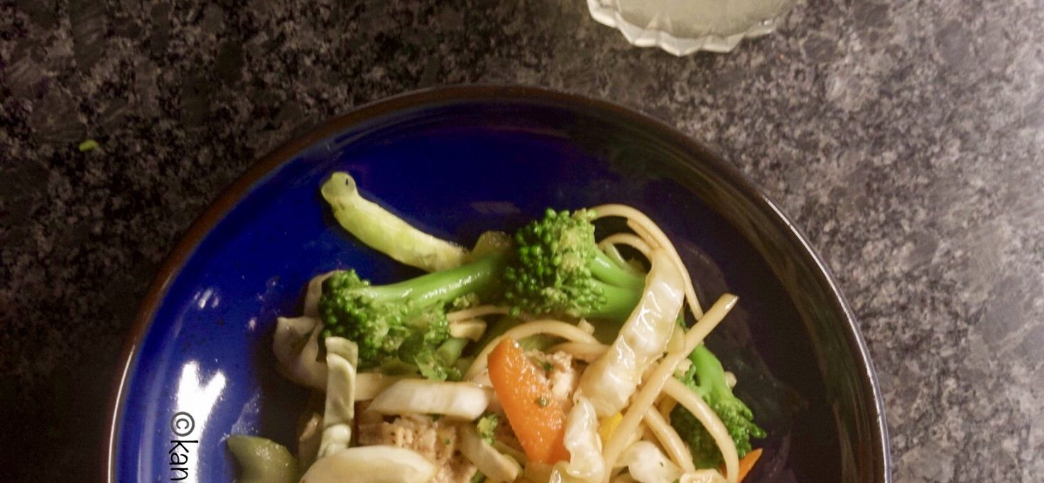 Warm Noodle Salad