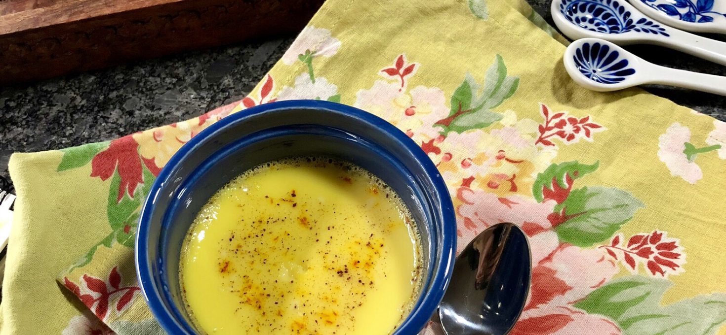 Lagan Nu Custard with Persian Flair – A Plum Mango Ginger Chutney